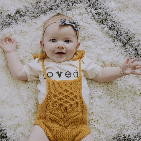 Loved Organic Bodysuit Onesie - Picture 6 of 7